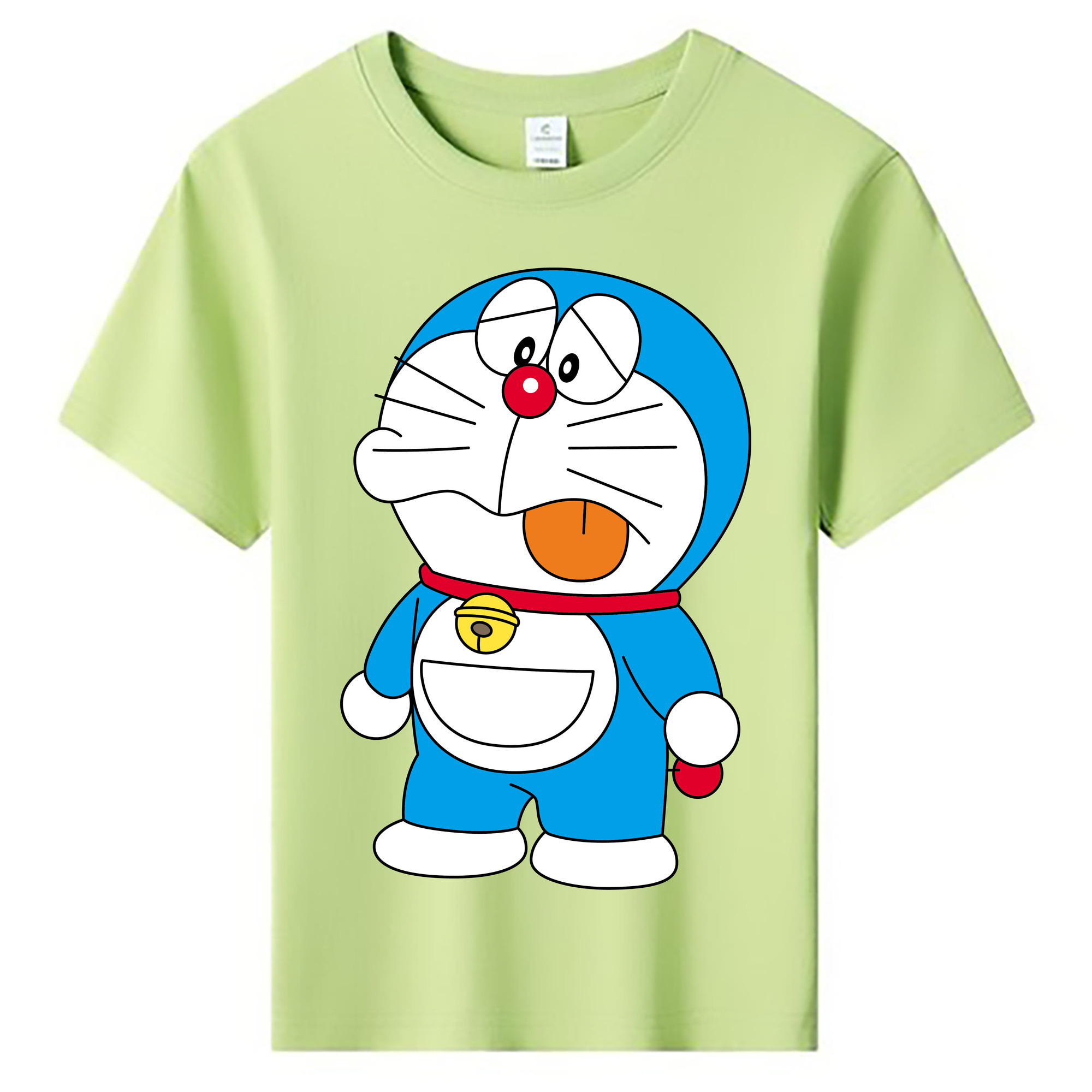 （画像用） ドラえもん Doraemon 綿100％キッズTシャツ（フロントプリント）